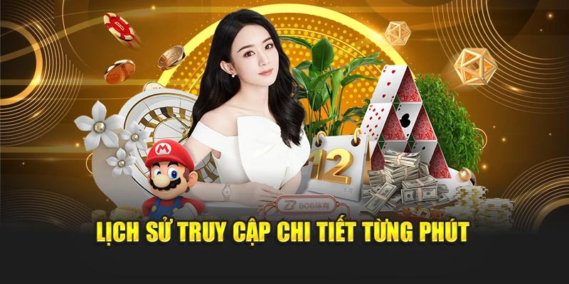 Lịch sử truy cập chi tiết từng phút